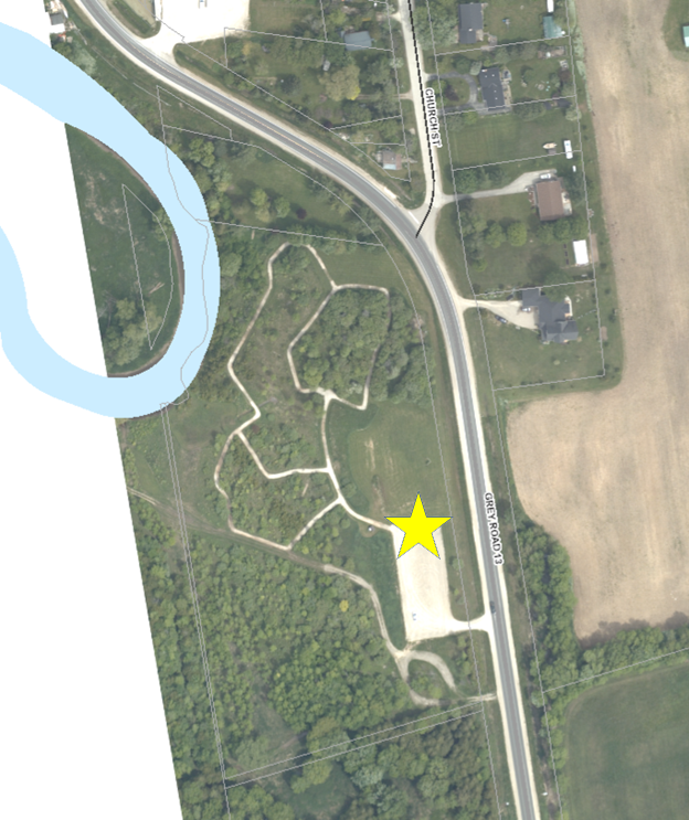 Aerial map of Heathcote Park - 236668 Grey Road 13