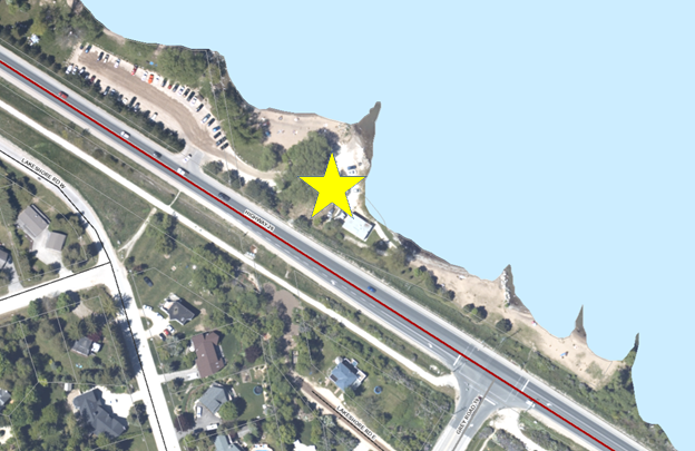 Aerial map of Northwinds Beach - 209605 Highway 26