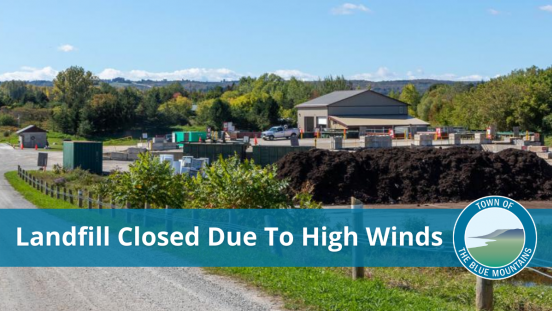 Landfill Closed Due To High Winds