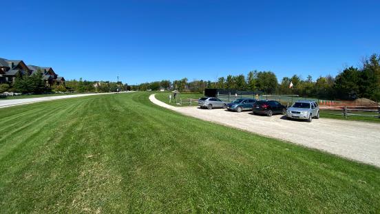 Nipissing Ridge Park berm that will be planted