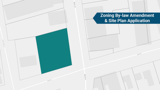 Map view of 178 Marsh Street project area.