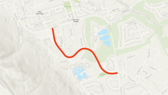 Map identifying Jozo Weider Boulevard