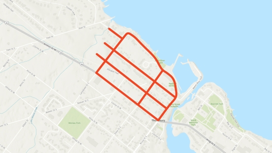 Thornbury West Phase 2 Project Area Map