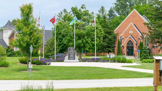 Cenotaph at Jack Acres Park in Thornbury