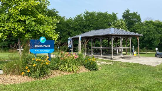 Lions Park pavilion