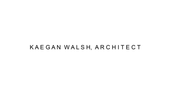 Kaegan Walsh, Architect