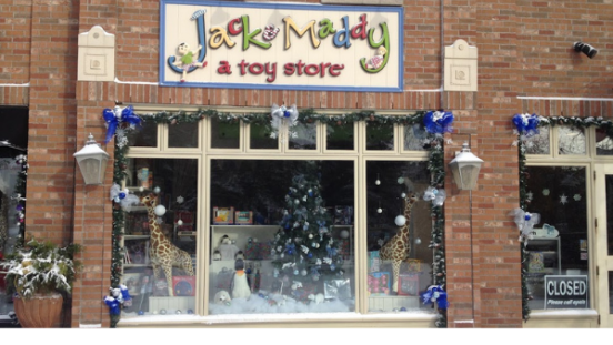 Jack and Maddy a toy store