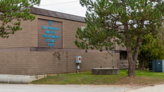 Exterior of Water Treatment Plant