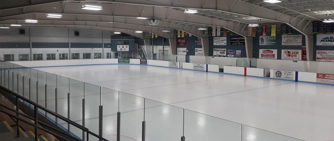 Beaver Valley Community Centre ice surface