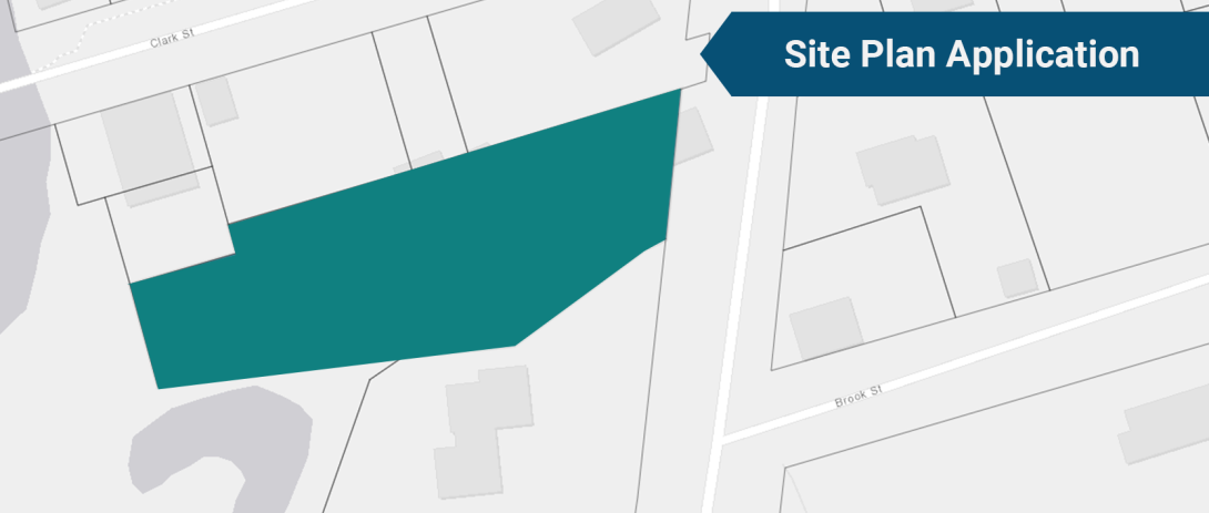 Map view of 174 Marsh Street project area.