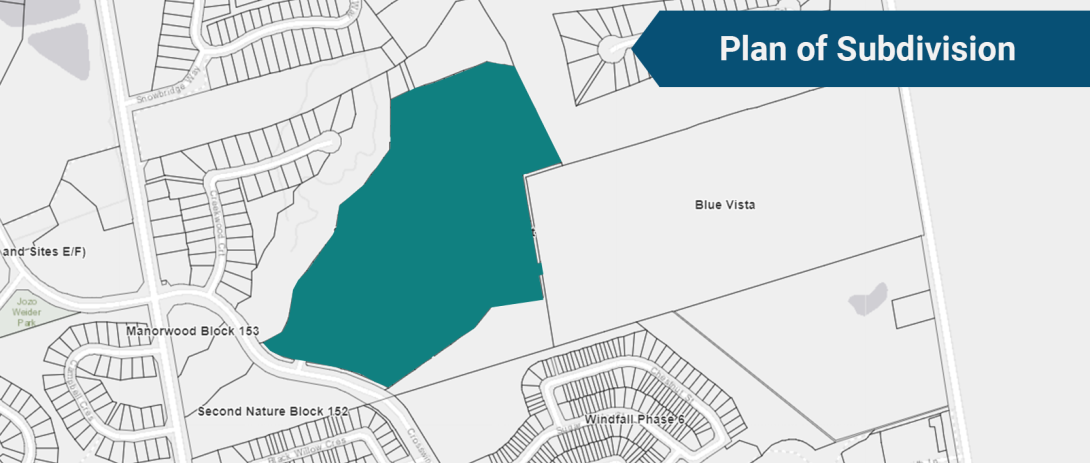 Map view of Second Nature Phase 3 project area.