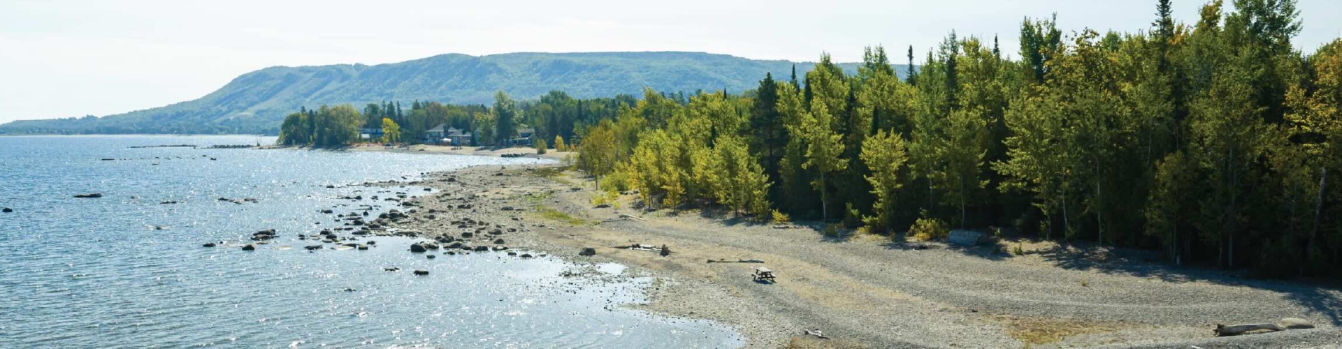 View of the Escarpment along the Georgian Bay shoreline