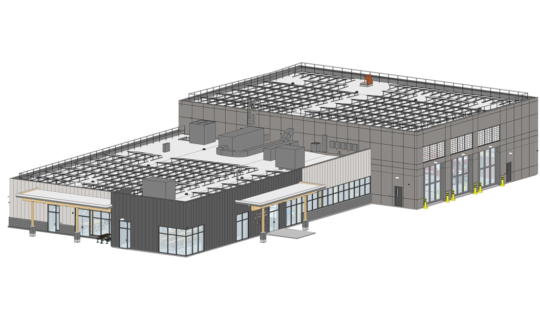 Rendering of new Craigleith Fire Hall